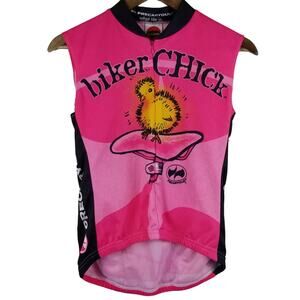 World Jerseys Biker Chic Athletic Hiking Walking Bike Cycle Jersey  M